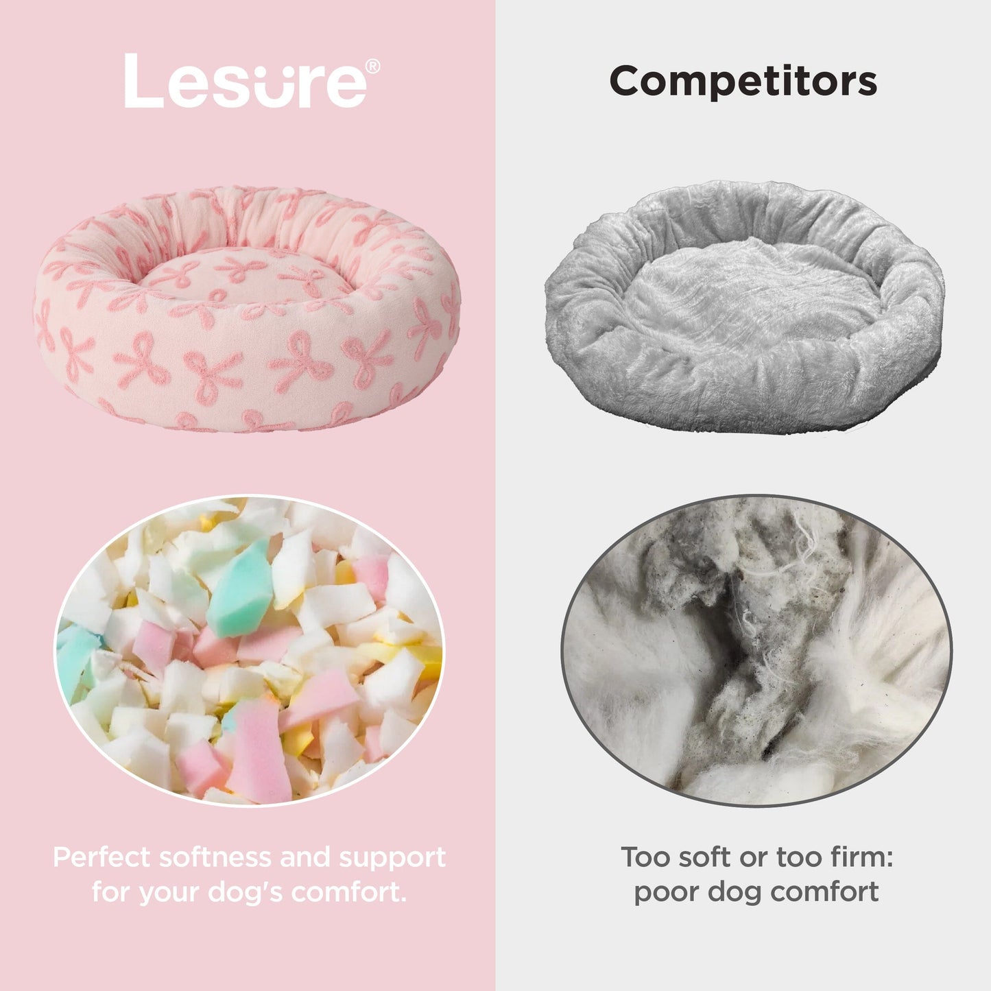 Aurests Donut Dog Bed