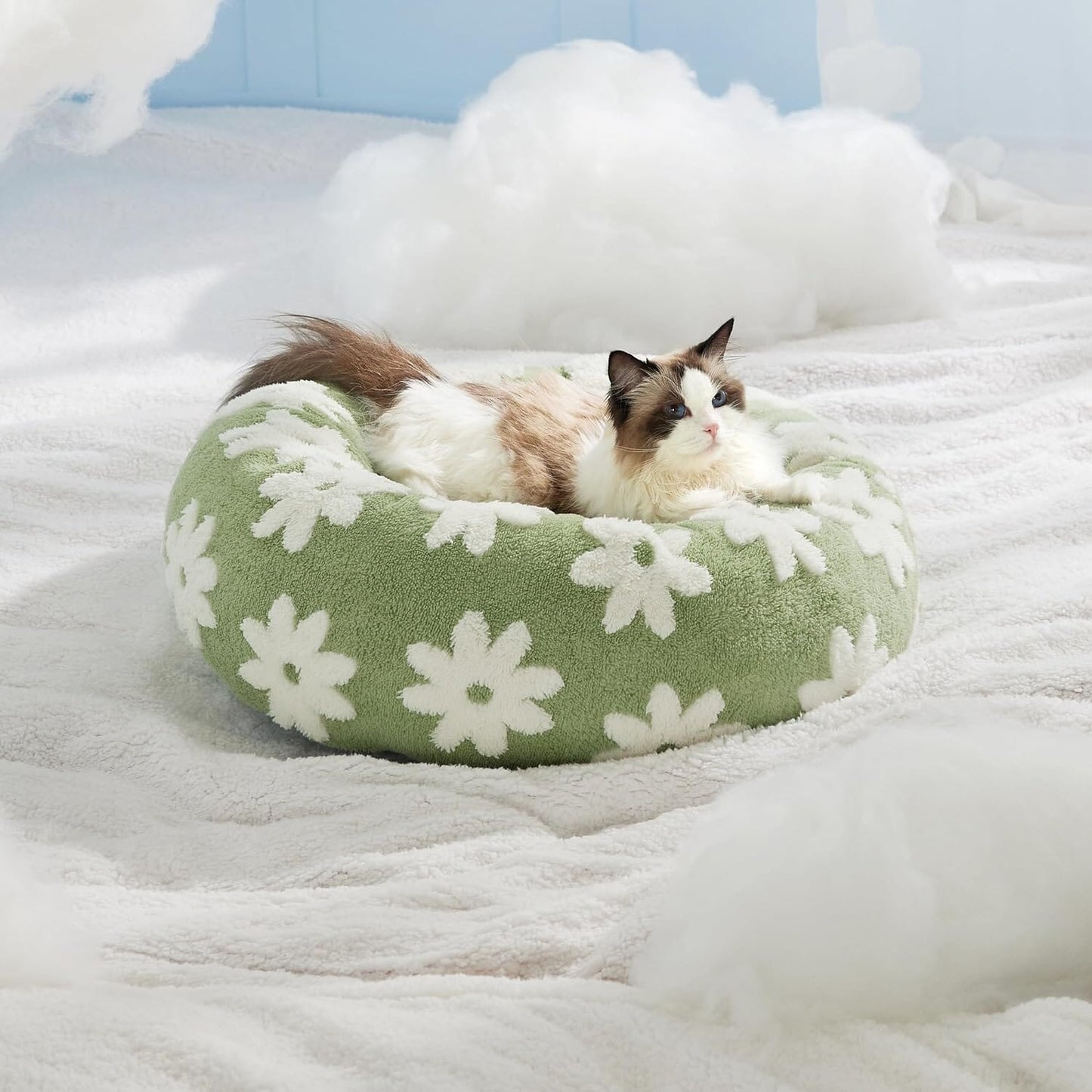 Aurests Donut Dog Bed