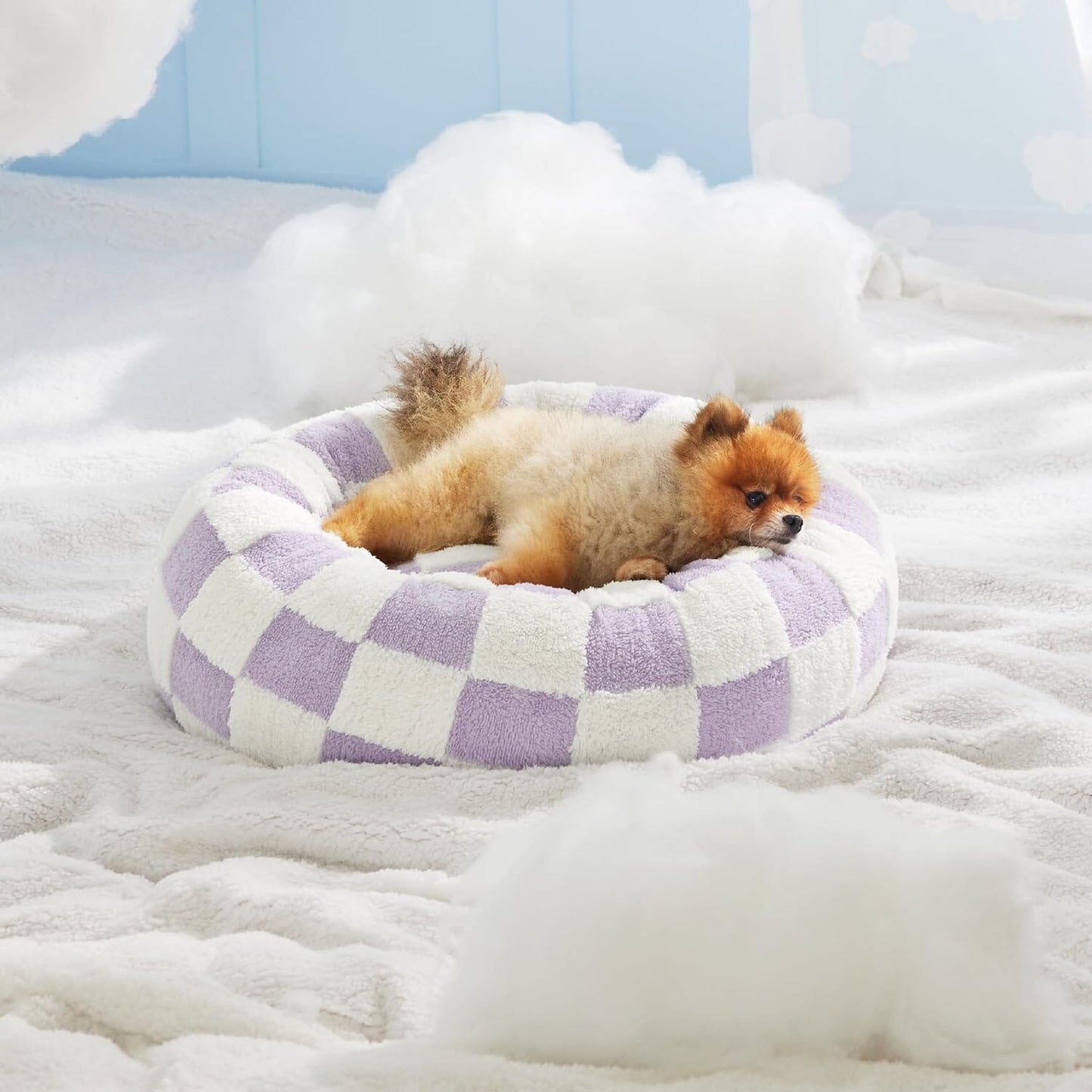 Aurests Donut Dog Bed