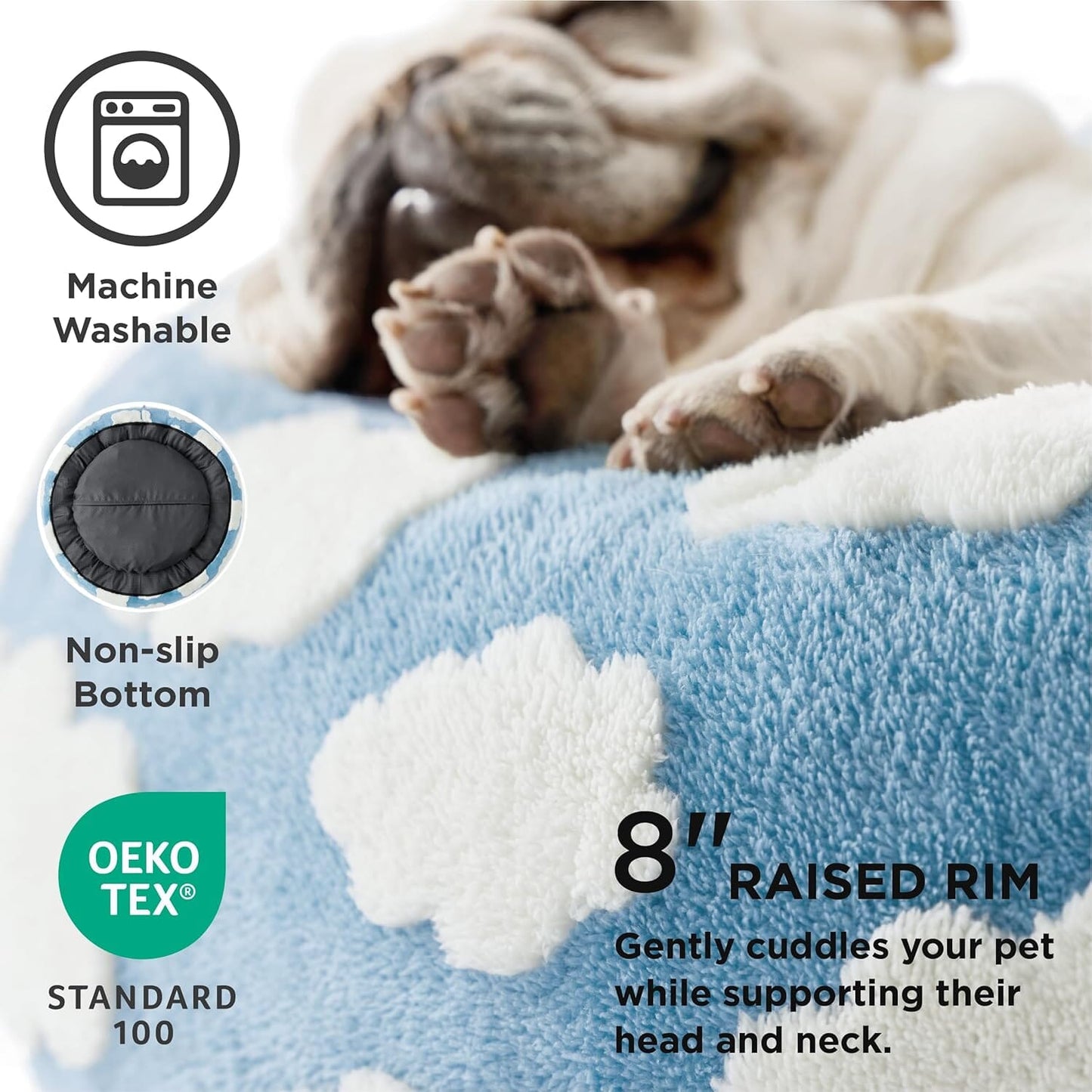 Aurests Donut Dog Bed