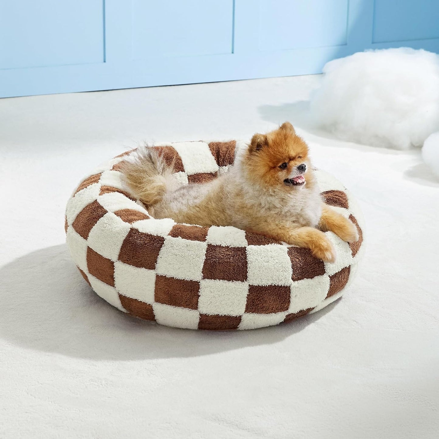 Aurests Donut Dog Bed