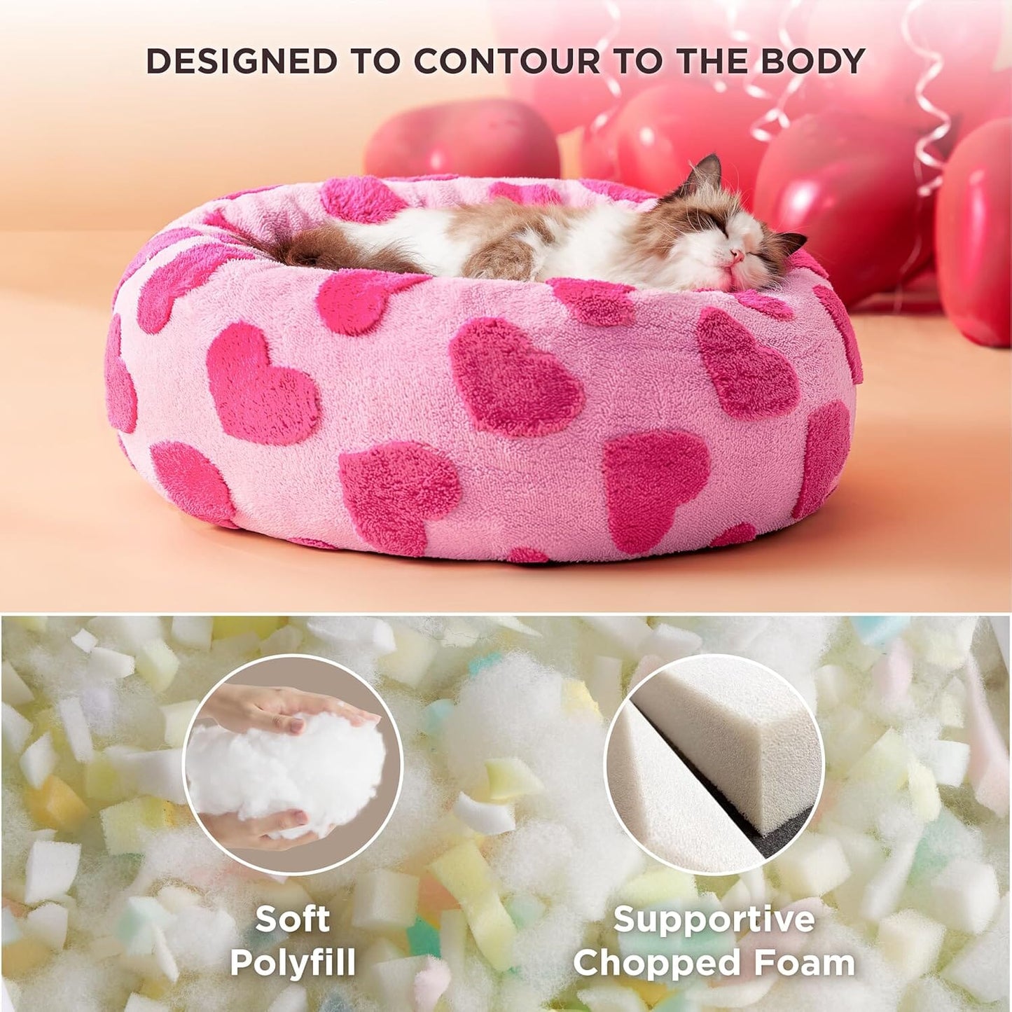 Aurests Donut Dog Bed