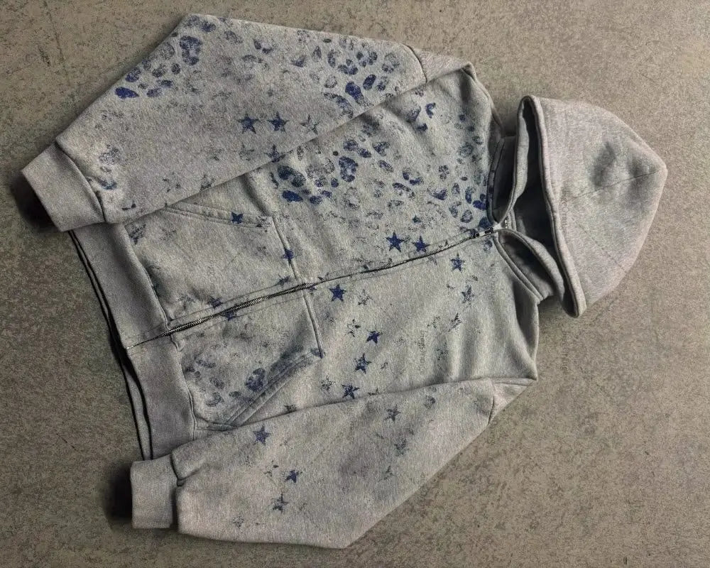 Y2K new fashion pattern printed women hoodie casual pants Harajuku hip-hop punk style men and women suit