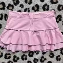 y2k Summer Mini skirt for women Retro punk fashion women pleated skirt plaid skirt Button College style sexy Spice girls skirts