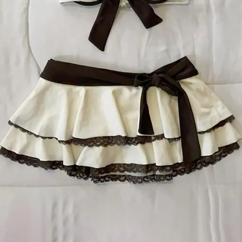 y2k Summer Mini skirt for women Retro punk fashion women pleated skirt plaid skirt Button College style sexy Spice girls skirts