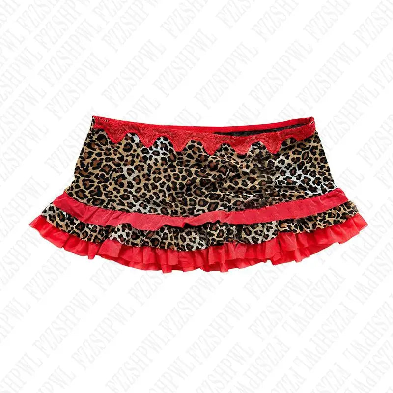 Y2K Short Skirts Women Hip Hop Punk Skull Printed Bow Skirts Streetwear Graphic EMO Girl Summer Gothic Vintage Retro Sexy Skirts