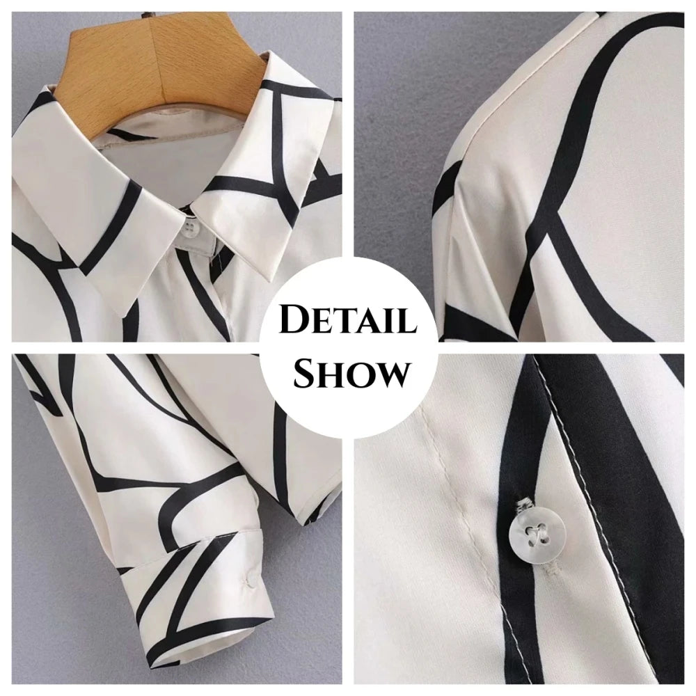 2023 Fall New Butterfly Print Long Sleeve Shirt Colorful Tops Women's Single Breasted Lapel Slim Top Femme Blusas Casual Outfit
