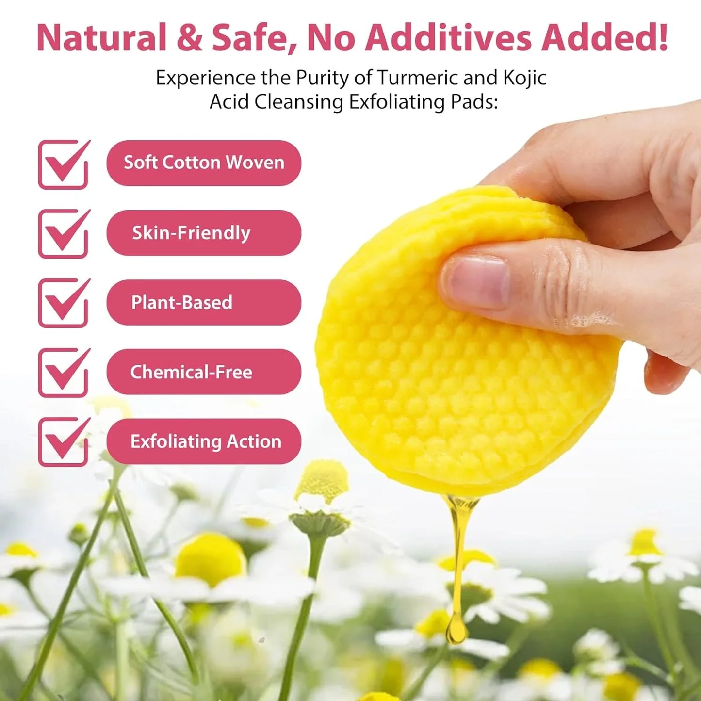 Aurests Turmeric & Kojic Acid Pads | 40 Pack