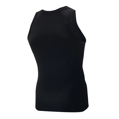 1/3 Piece Men's Four Seasons Black And White Classic Color Basic Vest Plus Size Youth Sports And Leisure Running Joker Bottoming