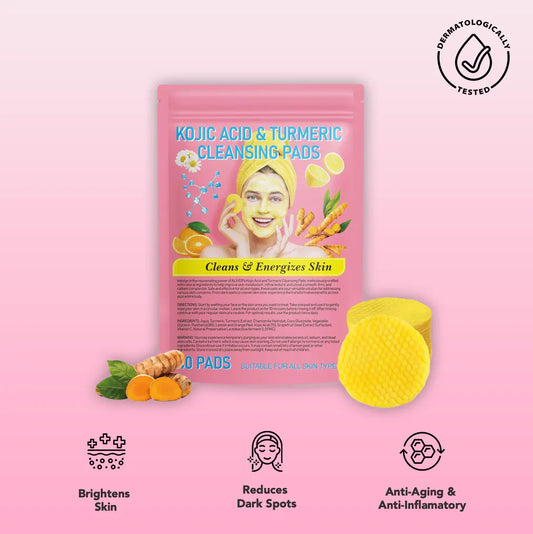 Aurests Turmeric & Kojic Acid Pads | 40 Pack
